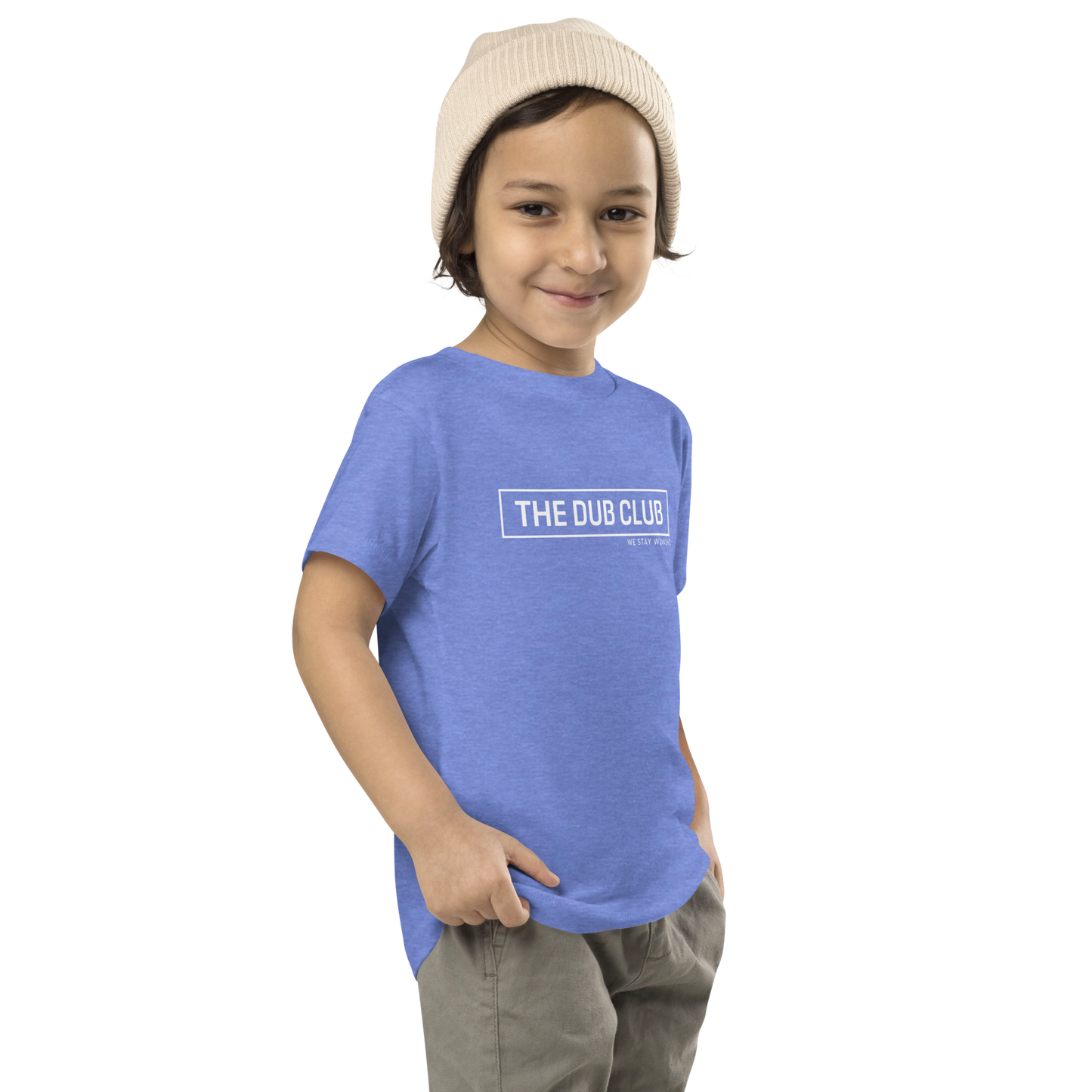 Toddler Short Sleeve Tee White Box Logo