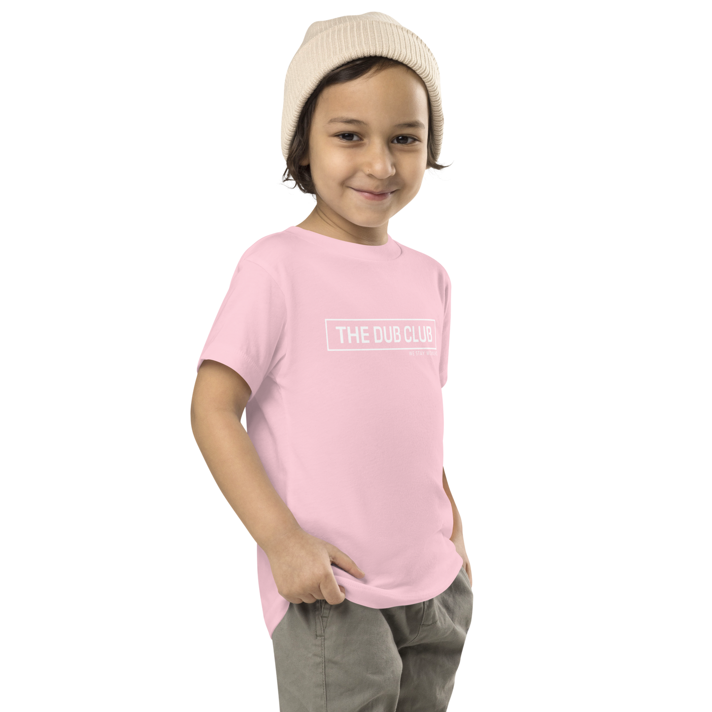 Toddler Short Sleeve Tee White Box Logo