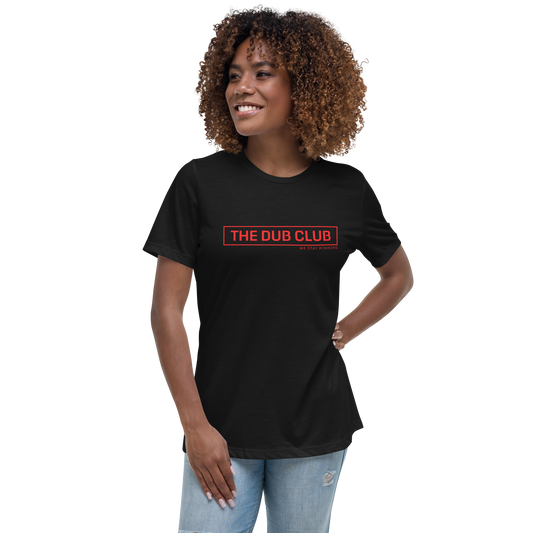 Women's Relaxed T-Shirt Red Box Logo